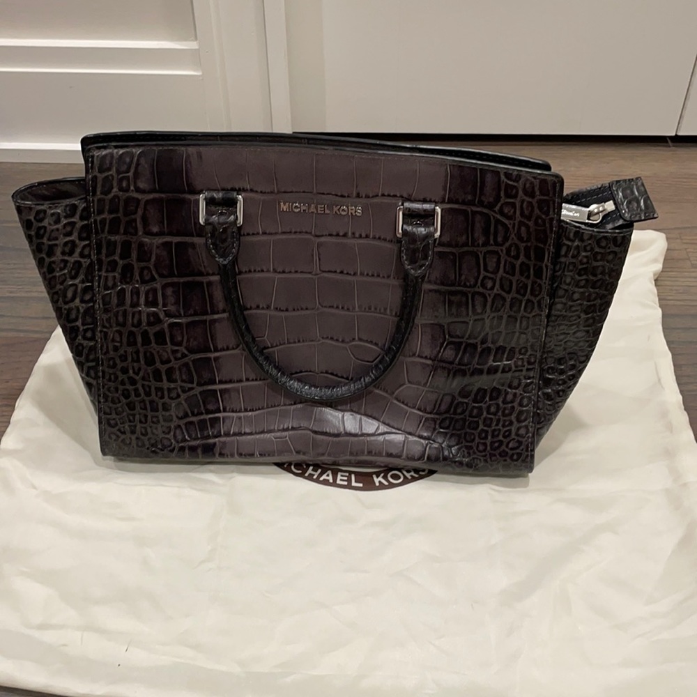 MK selma python bag
